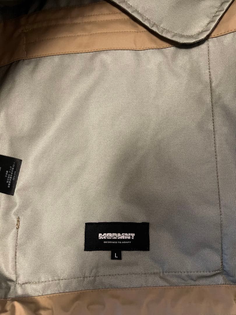 【MODMNT】MIL SMOCK SHORT (BEIGE L)