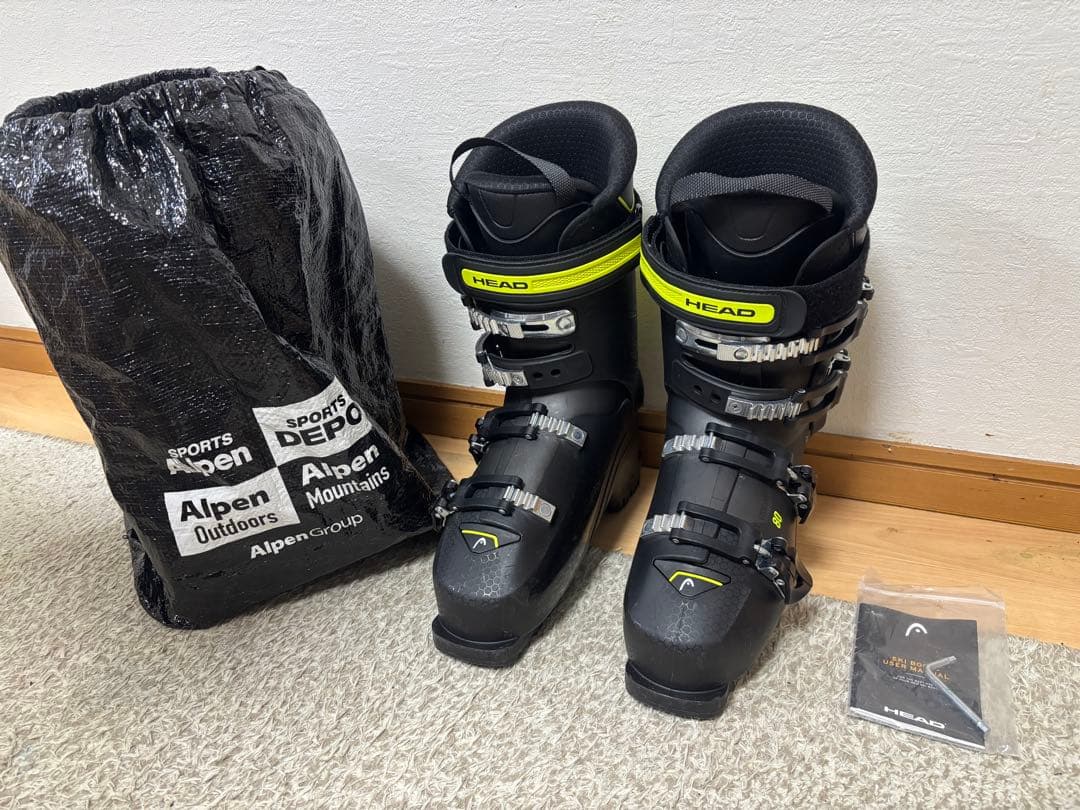 スキーブーツ　HEAD 27-27.5cm EDGE LYT HV 80