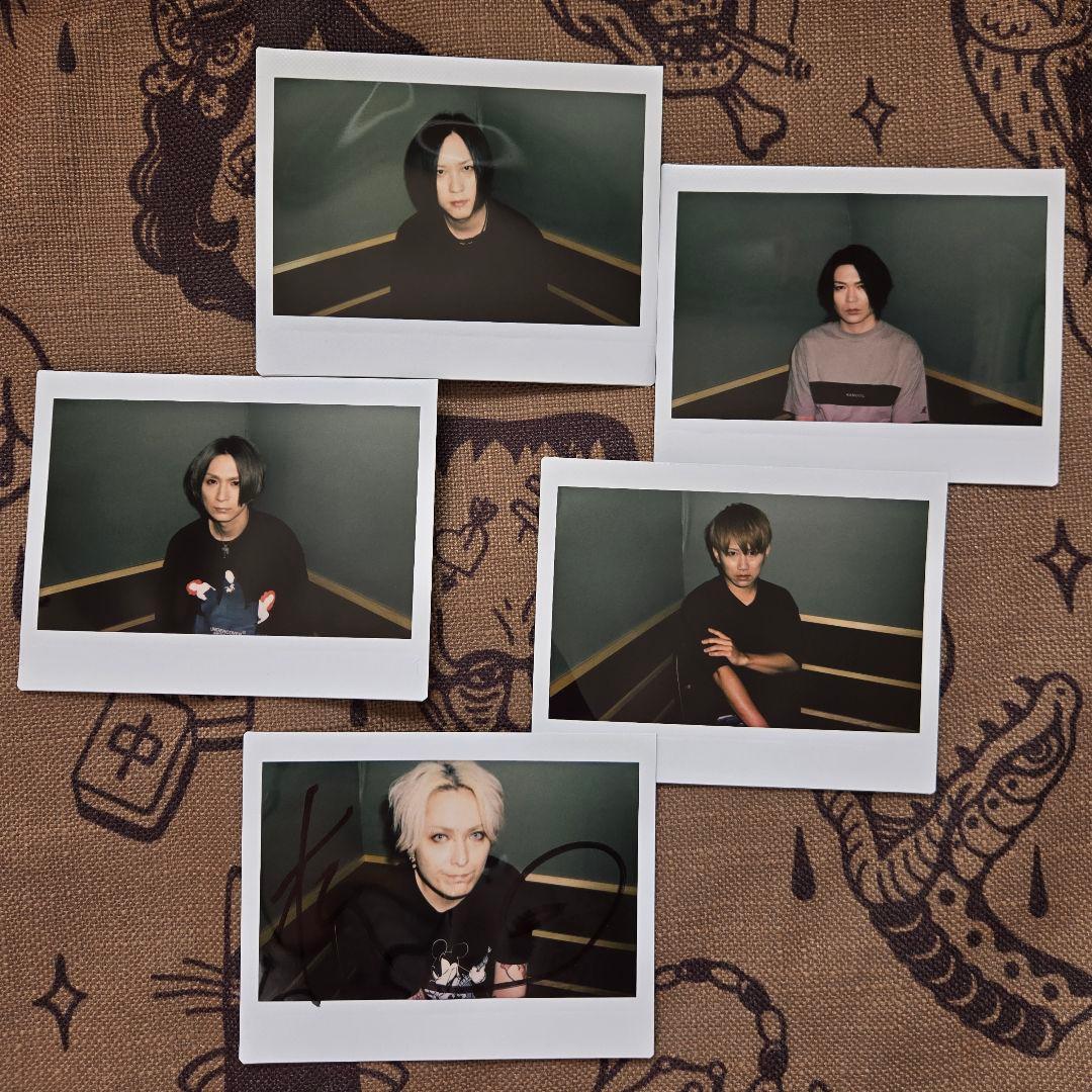 ナイトメア NIGHTMARE ワイドチェキ 柩直筆サイン入り