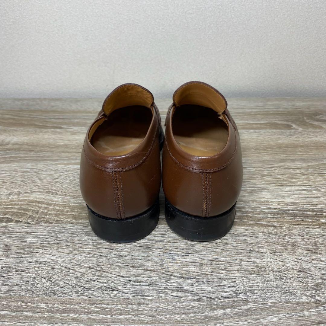 ジェイエムウエストン #180 シグネチャーローファー レザー ブラウン 2D