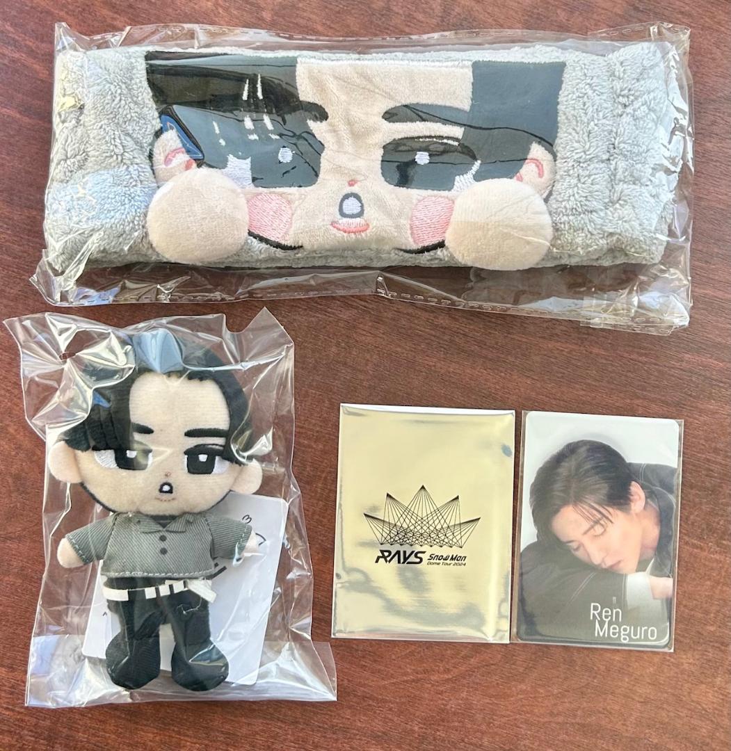  Man　目黒蓮　すのチル　ぬいぐるみ　ヘアバンド　カード　新品未開封