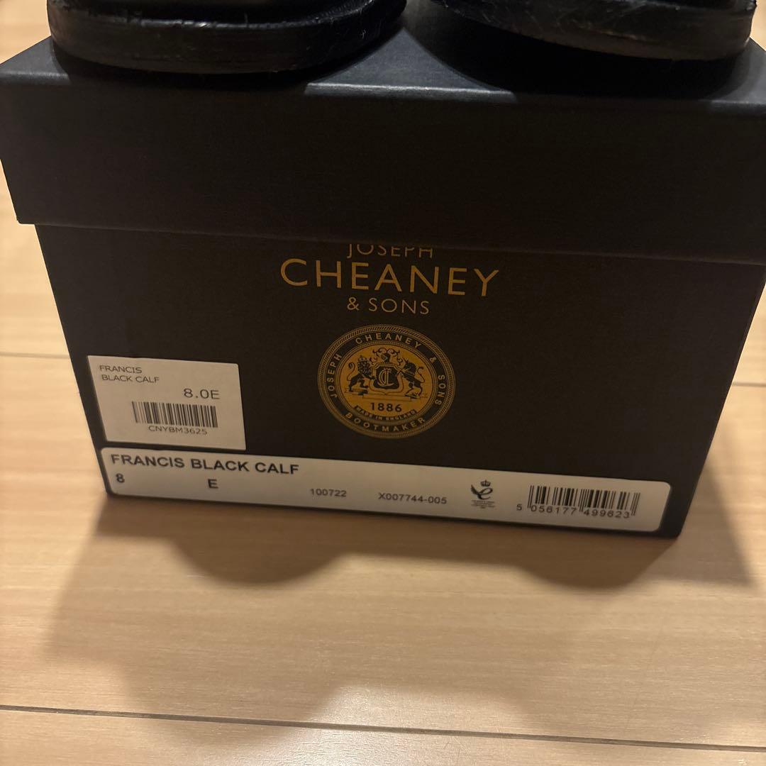 ジョセフチーニーアンドサンズ フランシス8 黒