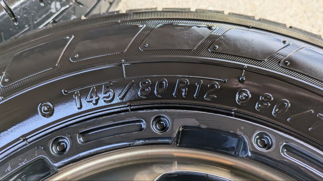 マッドクロス　グレイス　4本セット 145/80R12 6PR　中古　軽バン