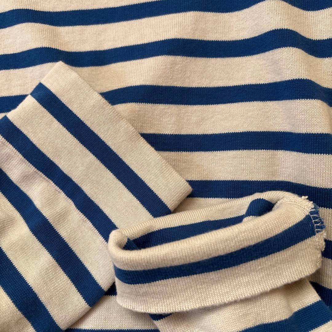 フォーティーファイブアール 45rpm　ニットソーの908バスクTシャツ