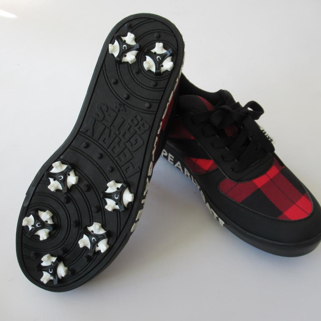 パーリーゲイツ新品 スパイク ゴルフシューズ 専用袋・レンチ付 23.5ｃｍ