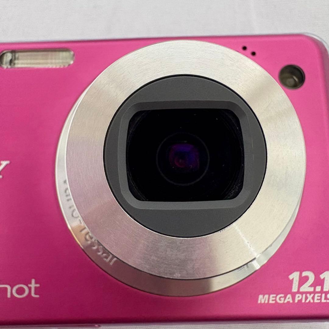 動作品 SONY Cyber-shot DSC-W220 ピンク デジタルカメラ