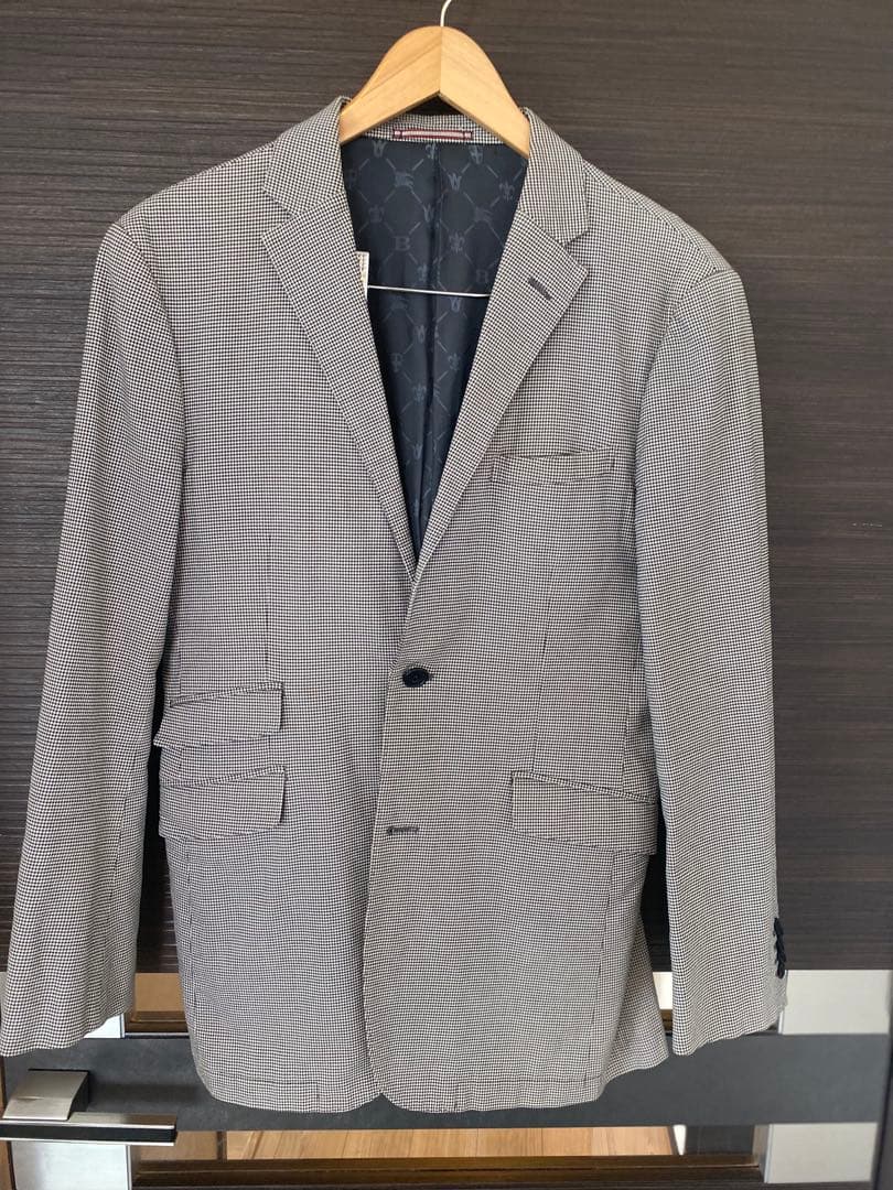 BURBERRY BLACK LABEL 千鳥柄ジャケット Lサイズ