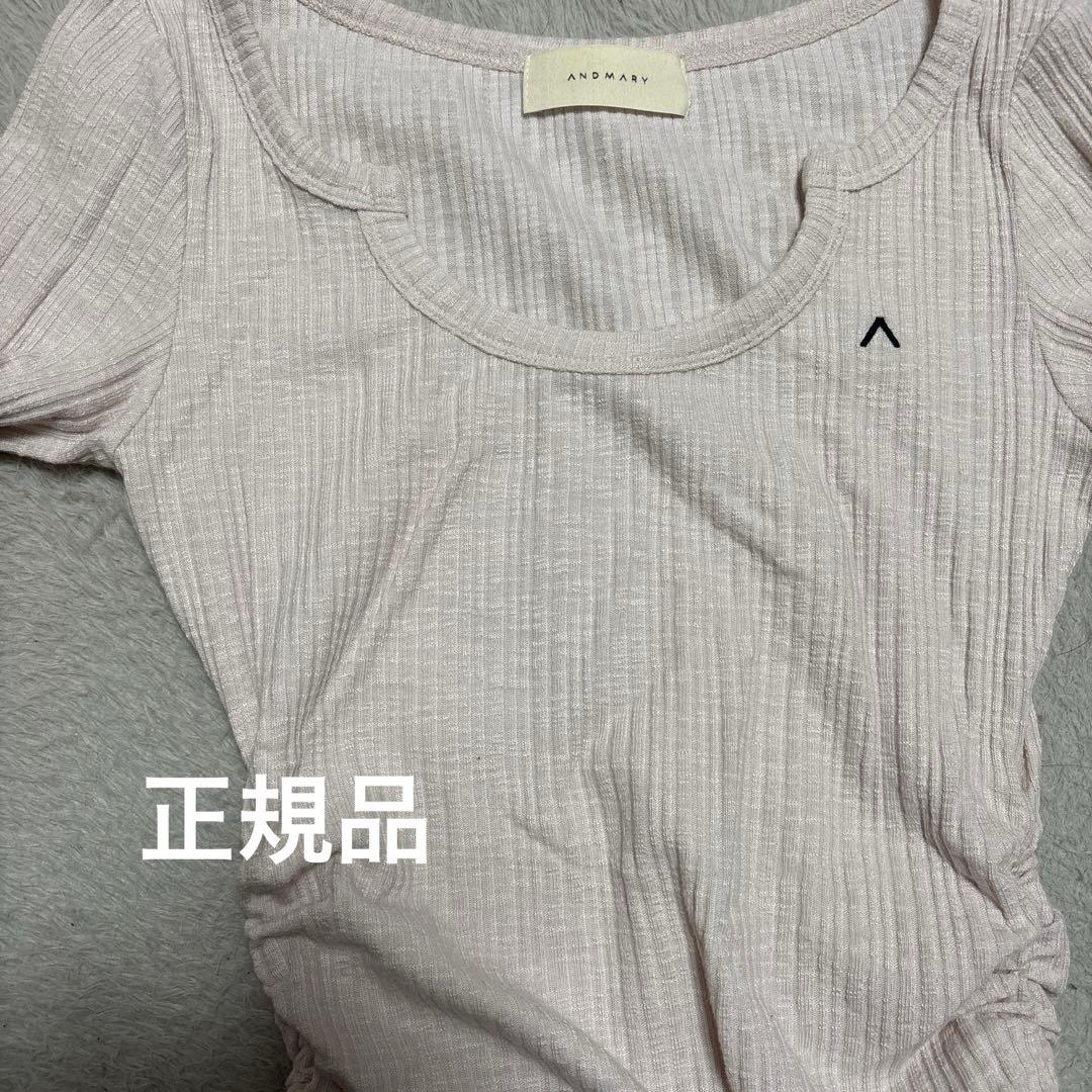 トップス Lala shirring ribbon tops