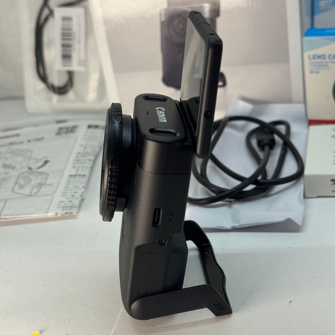 447＊Canon PowerShot V10 ブラック 付属品多数 美品 SD