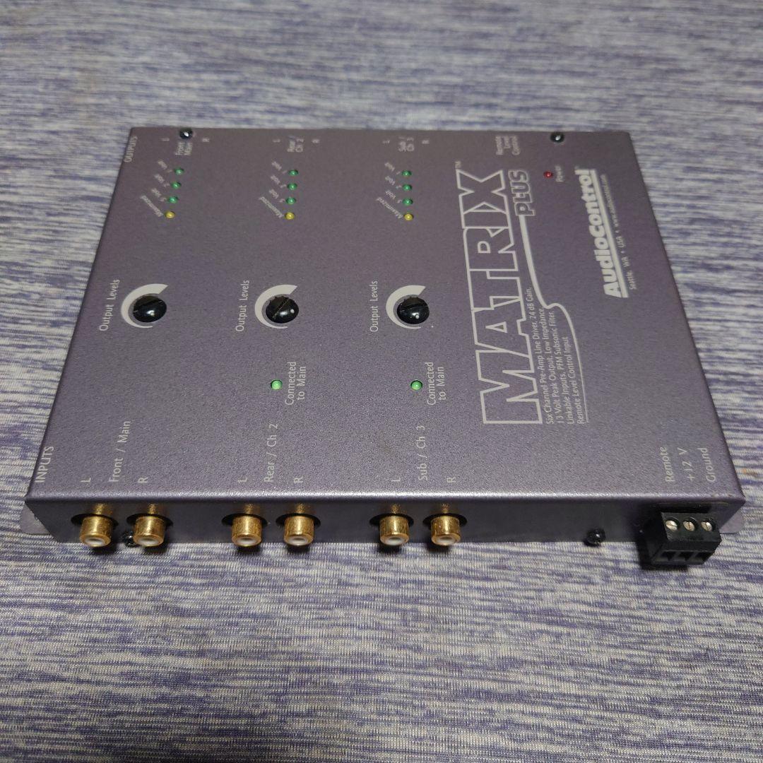 じ*ん様 AudioControl MATRIX PLUS ラインドライバー