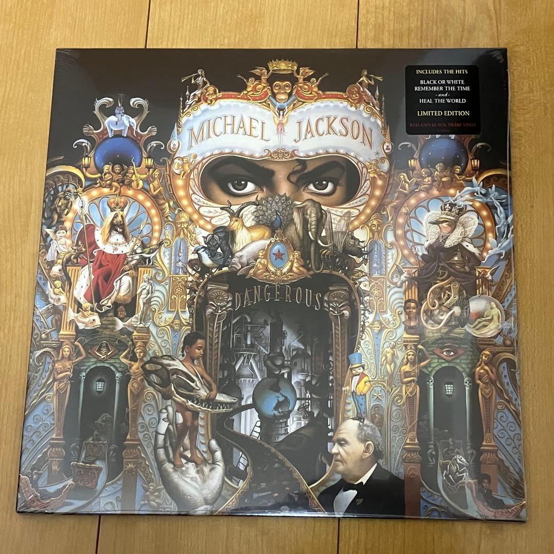 【限定盤・未開封】Michael Jackson Dangerous レコード