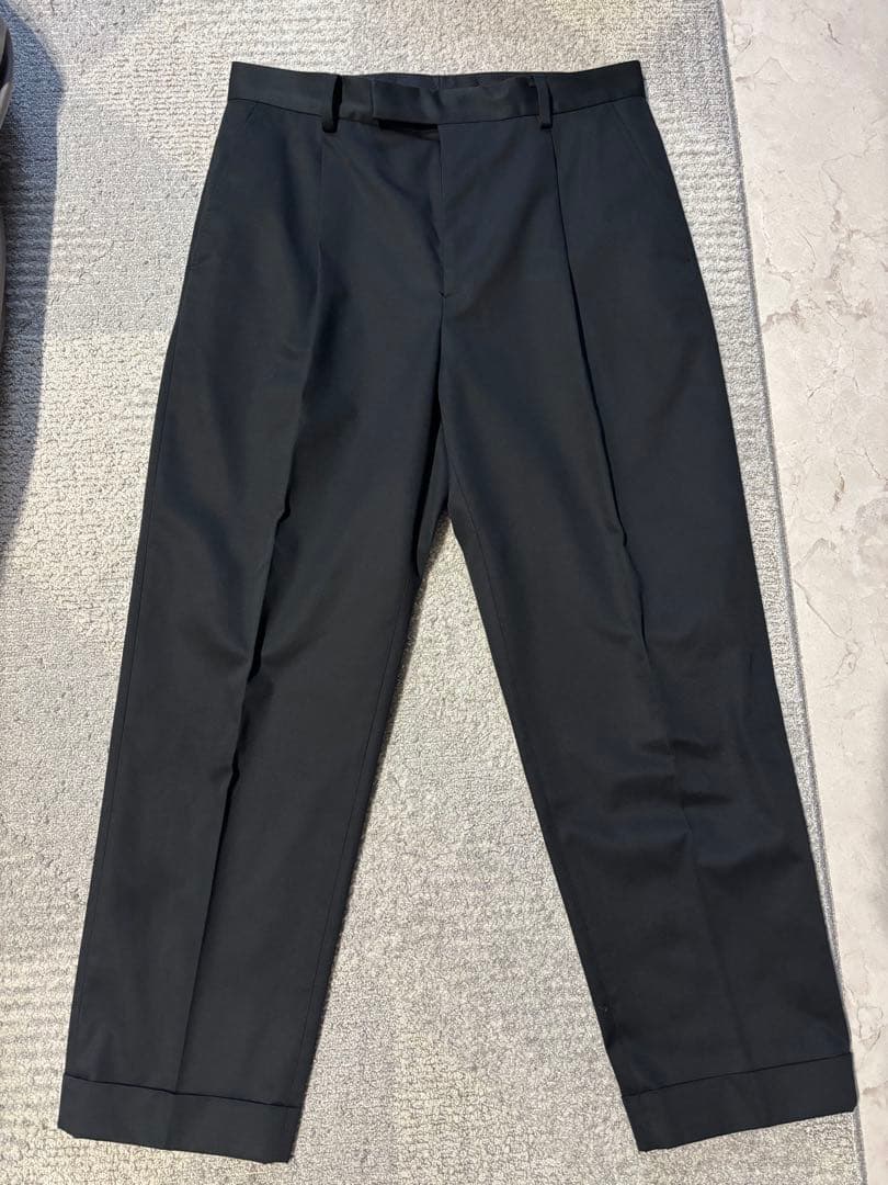 ワコマリア　ブラック チノ　ワークパンツ　L ニューイヤー限定
