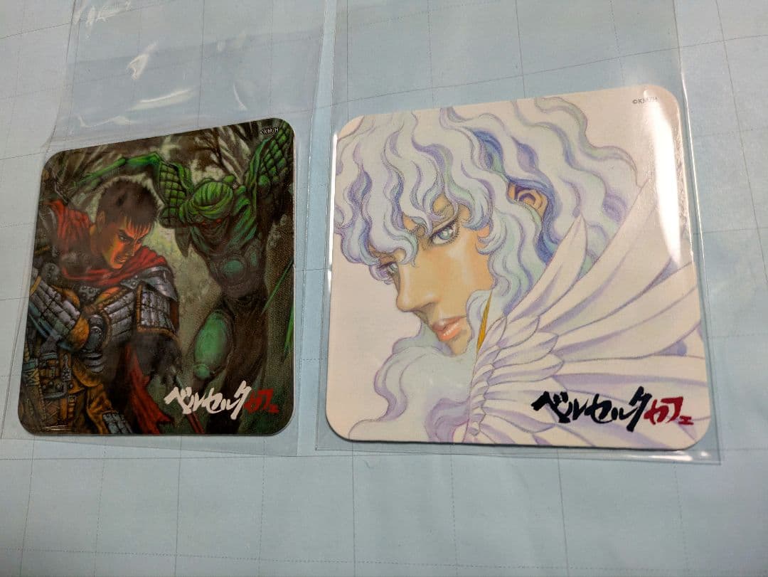 ベルセルク　コラボカフェ　コースター　グリフィス　おまけ