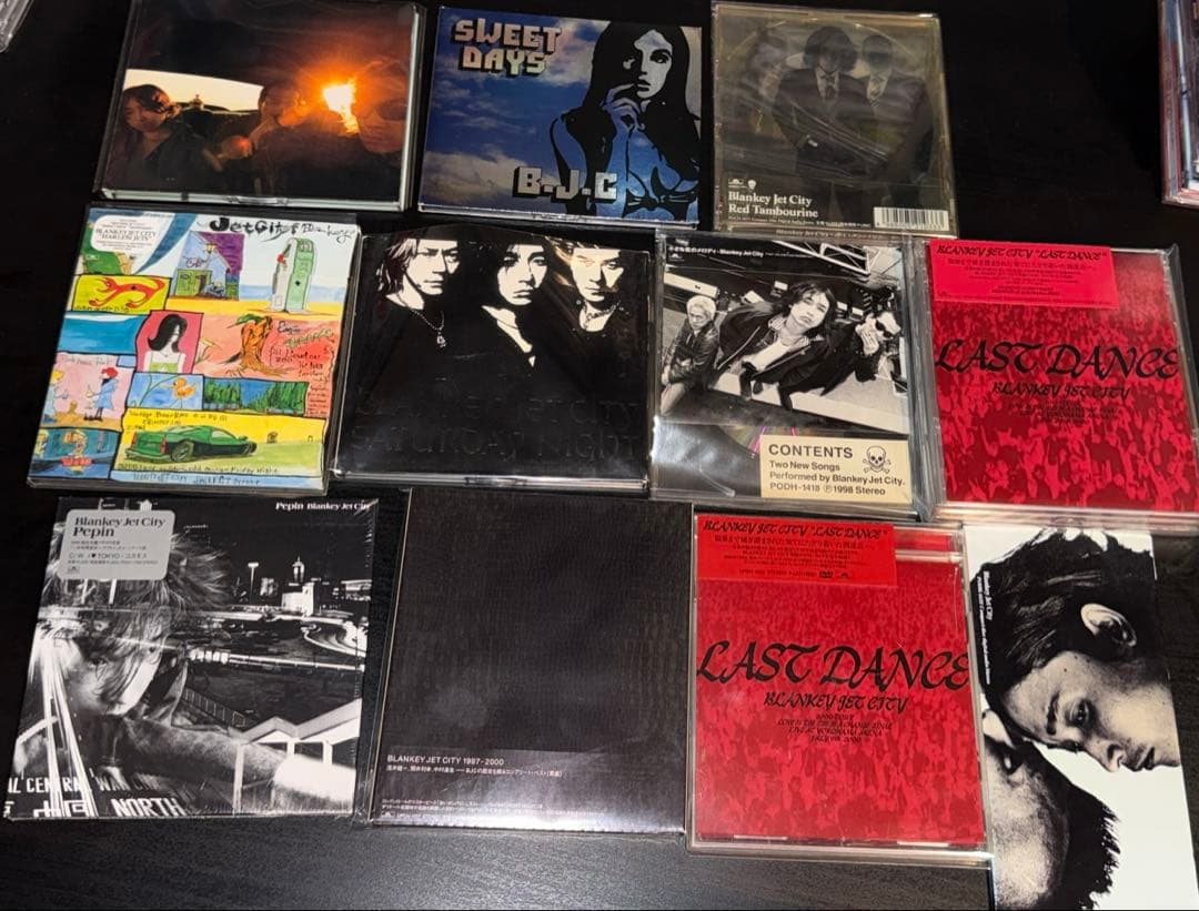 BLANKEY JET CITY CD/DVD11枚セット ブランキー浅井健一