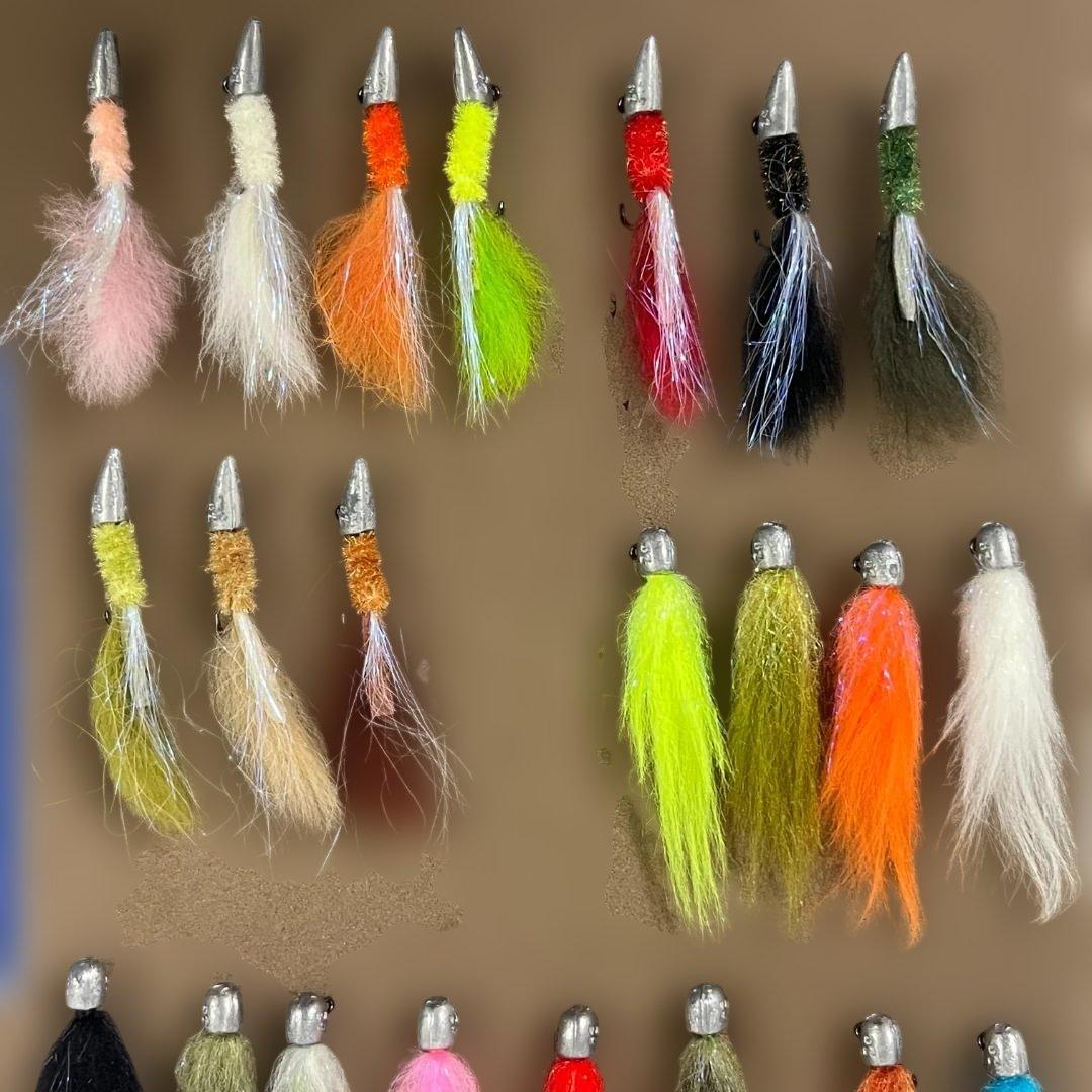 【迅速配送】ハートデザイン フェザールアー 2.0g 各種 22個 ケース付