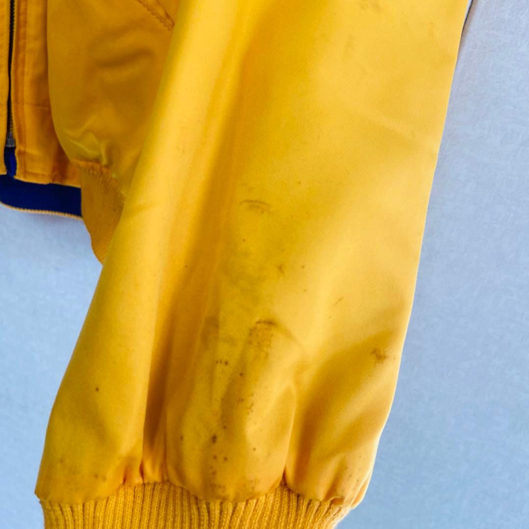 【当時物】　キャメル　オフィシャルジャケット　ブルゾン　ナイロンジャケット