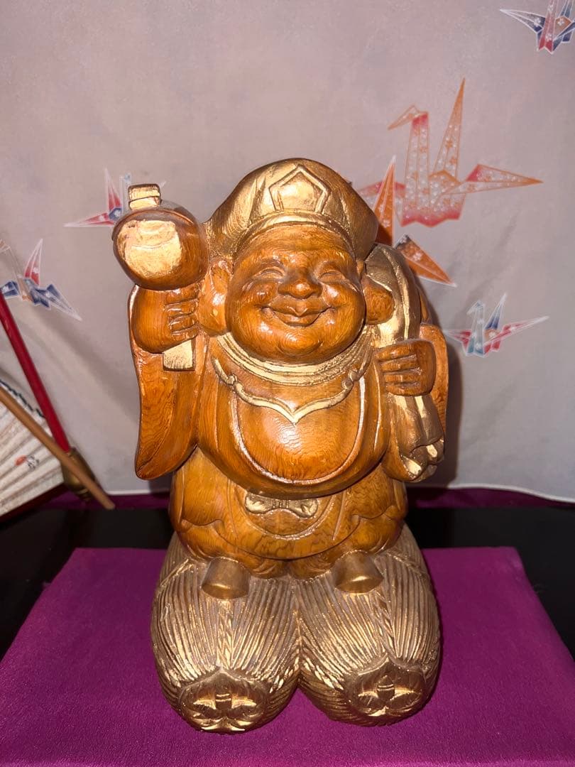 幸福に恵まれ続ける特別常連客　【縁起物】　大黒天