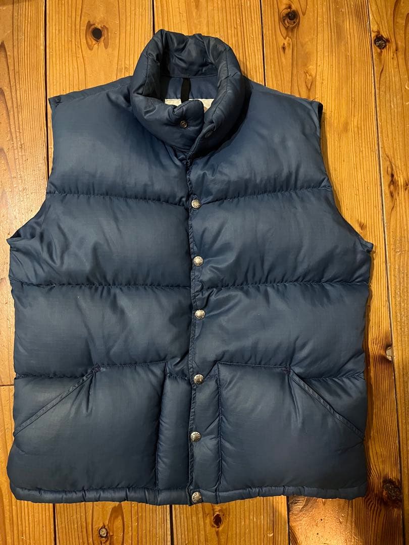 す*ぎ様 70s ノースフェイスTHE NORTH FACE 茶タグ ダウンベス