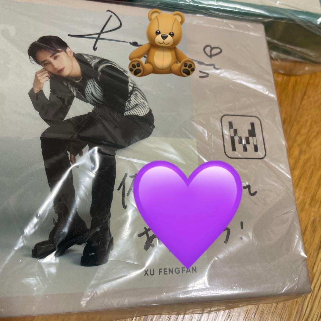 INI イニ CD アルバム 収納 BOX セット 許豊凡 サイン 入り ユニバ