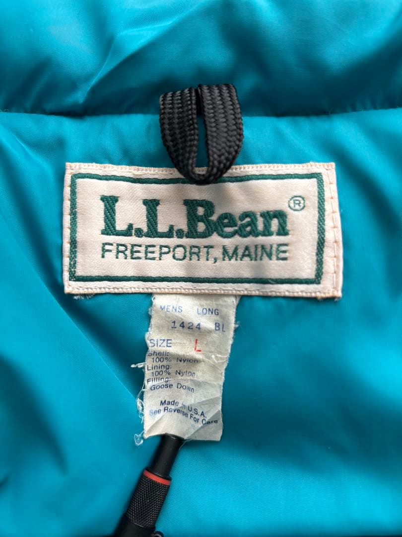 80s LLBean ダウンベスト L