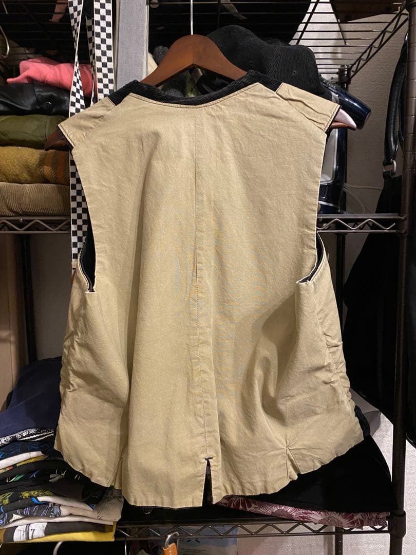 1930〜1940's Euro Corduroy×Moleskin Vest
