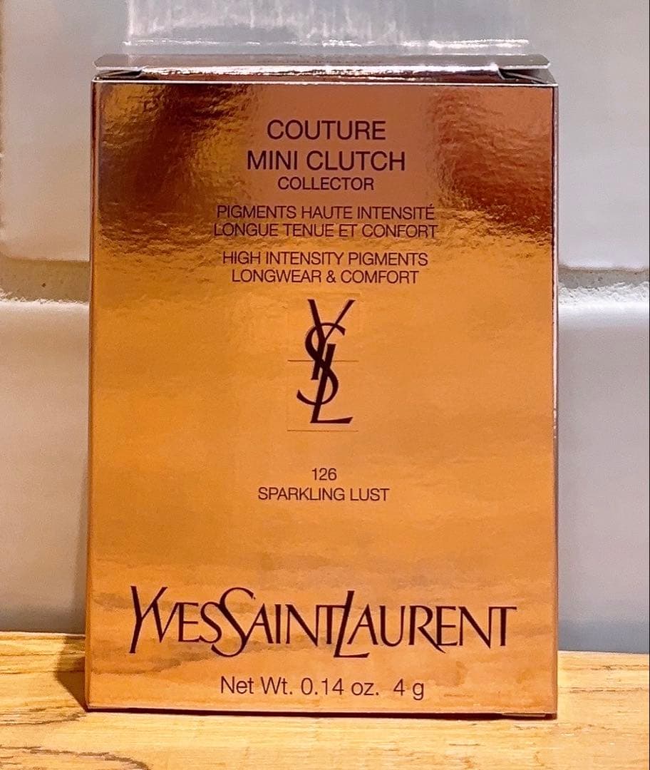 YSL クチュール ミニ クラッチ スパーリング ラスト アイシャドウ 新品