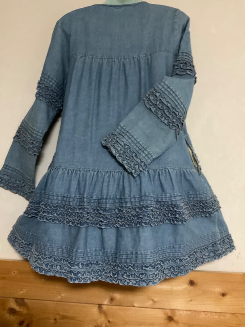 ピンクハウス　デニムワンピースコート