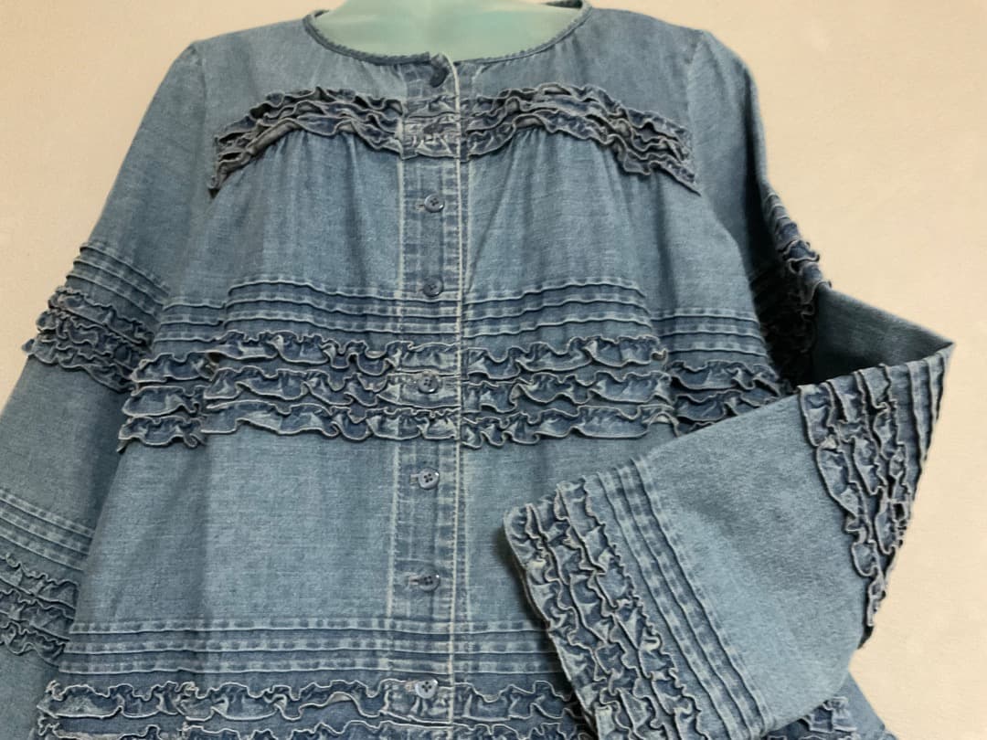 ピンクハウス　デニムワンピースコート