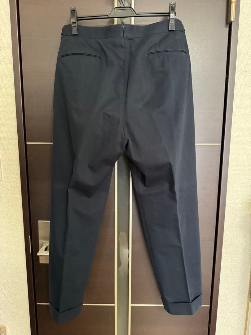BRITISH MADE【オフィサーパンツ ポーツマス】ダークネイビー Lサイズ