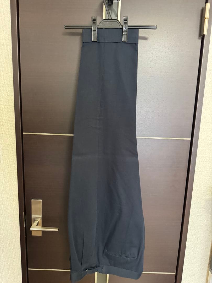 BRITISH MADE【オフィサーパンツ ポーツマス】ダークネイビー Lサイズ