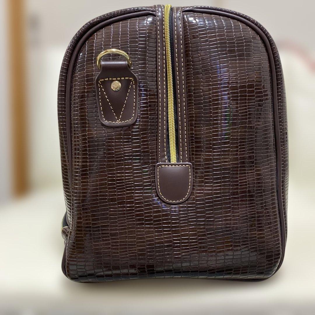 本間ゴルフ　BERES クロコダイル風ゴルフバッグ 中型