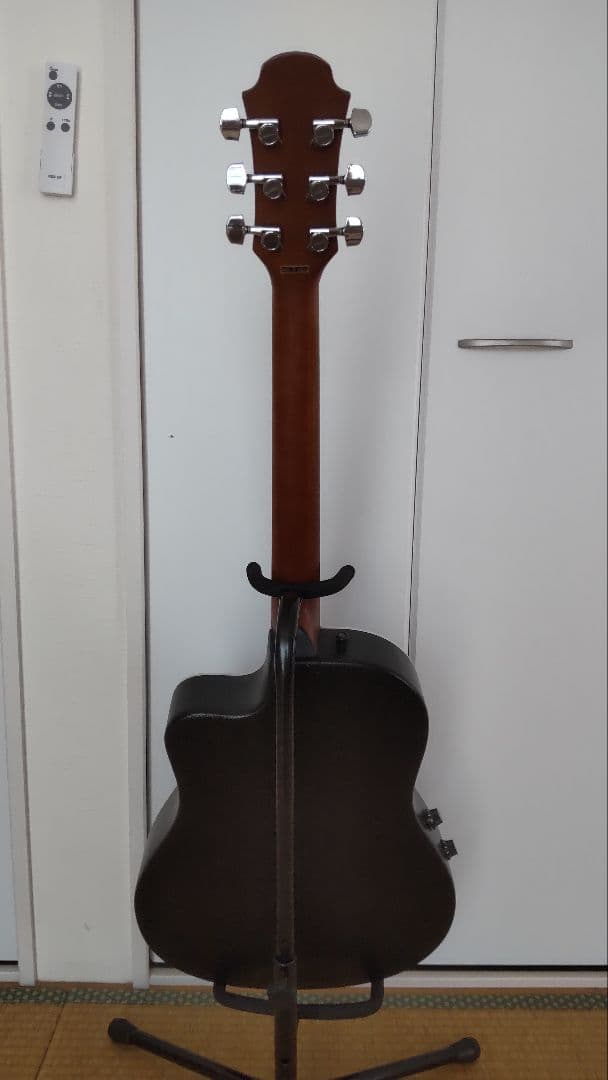 Aria amb35 エレアコギター ブラック