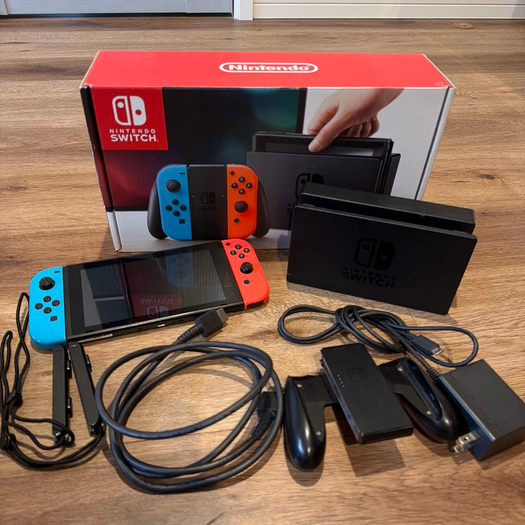 (ジャンク品)Nintendo Switch 本体 青/赤 Joy-Con