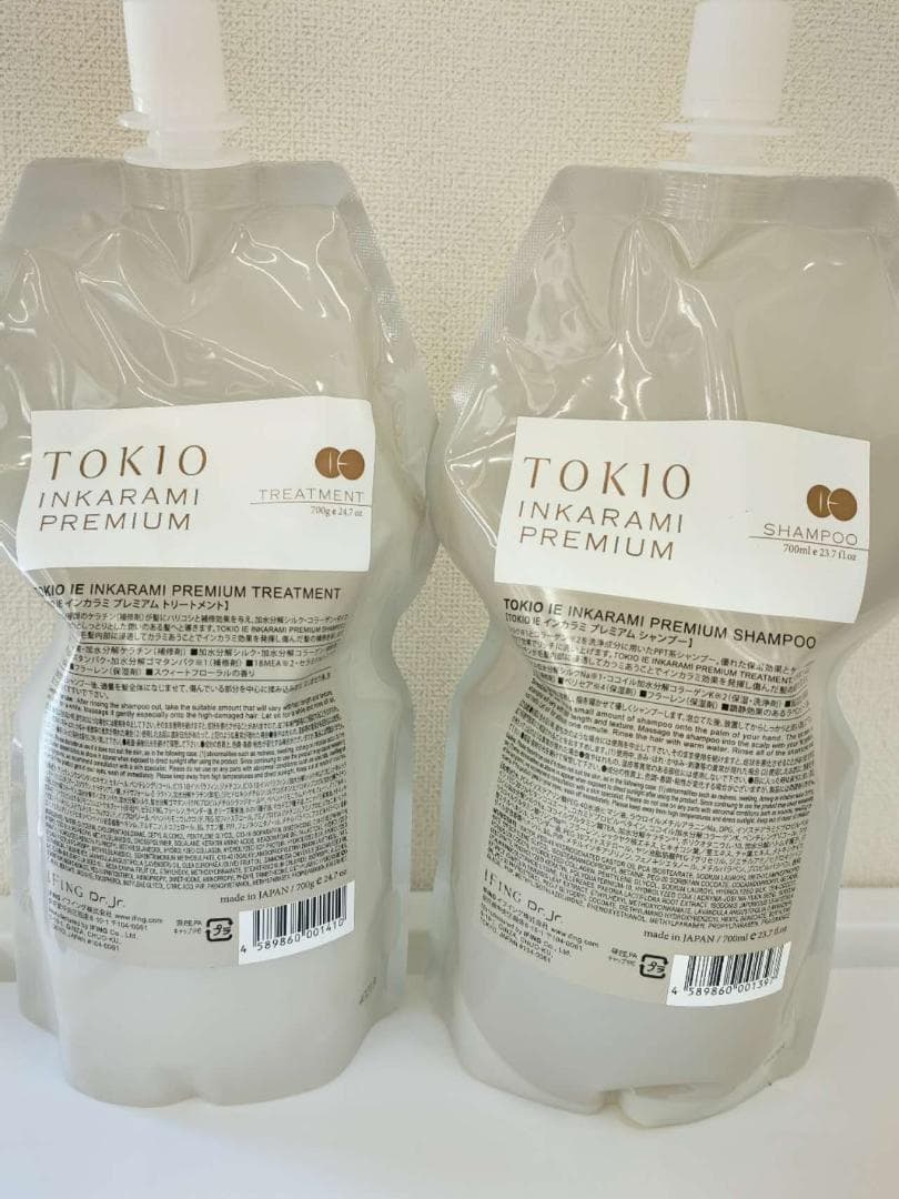 TOKIO IE インカラミ シャンプー プレミアム詰替え 700ml 2本