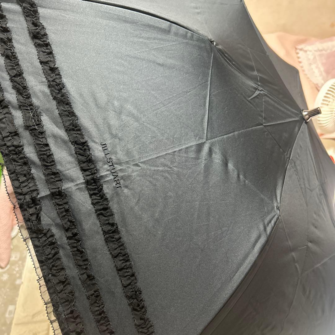 新品ジルスチュアート　コンパクト傘楽折り　晴雨兼用　日傘　一級遮光