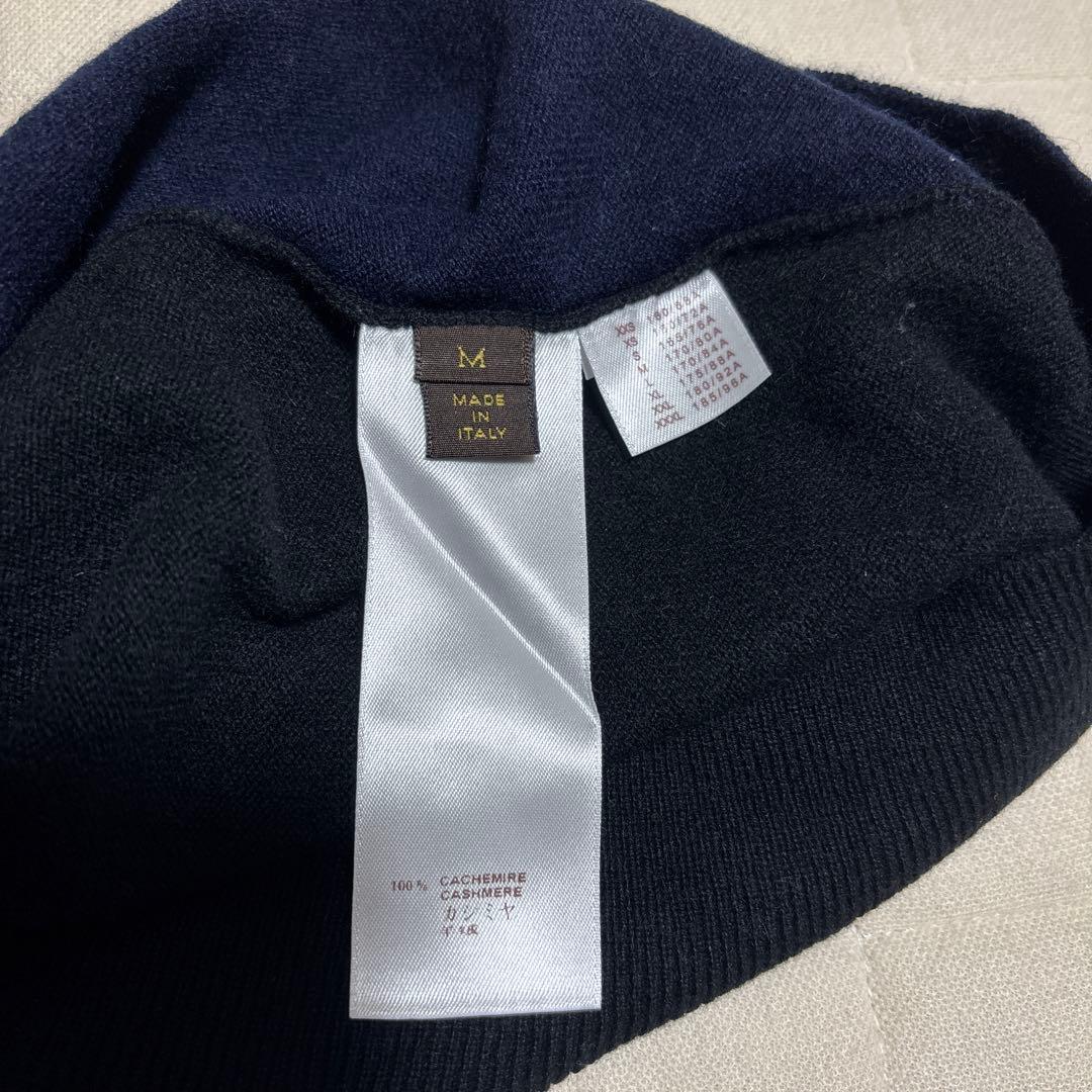 ルイヴィトン カシミヤ100% クルーネック ハイゲージ ニット セーター