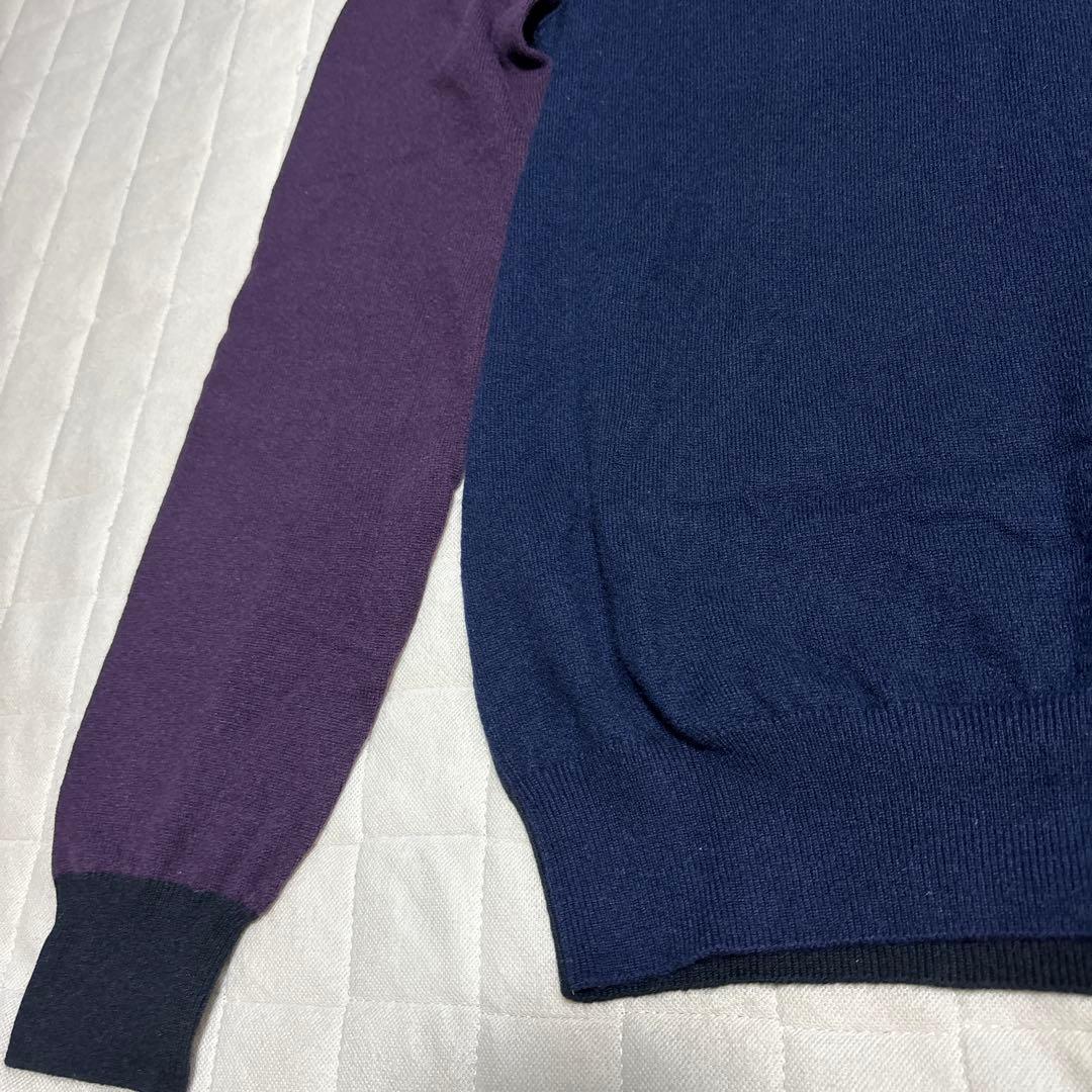 ルイヴィトン カシミヤ100% クルーネック ハイゲージ ニット セーター