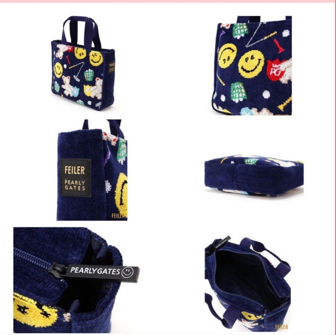 パーリーゲイツ　フェイラーコラボ カートバッグ　ゴルフバッグ　ラウンドバッグ