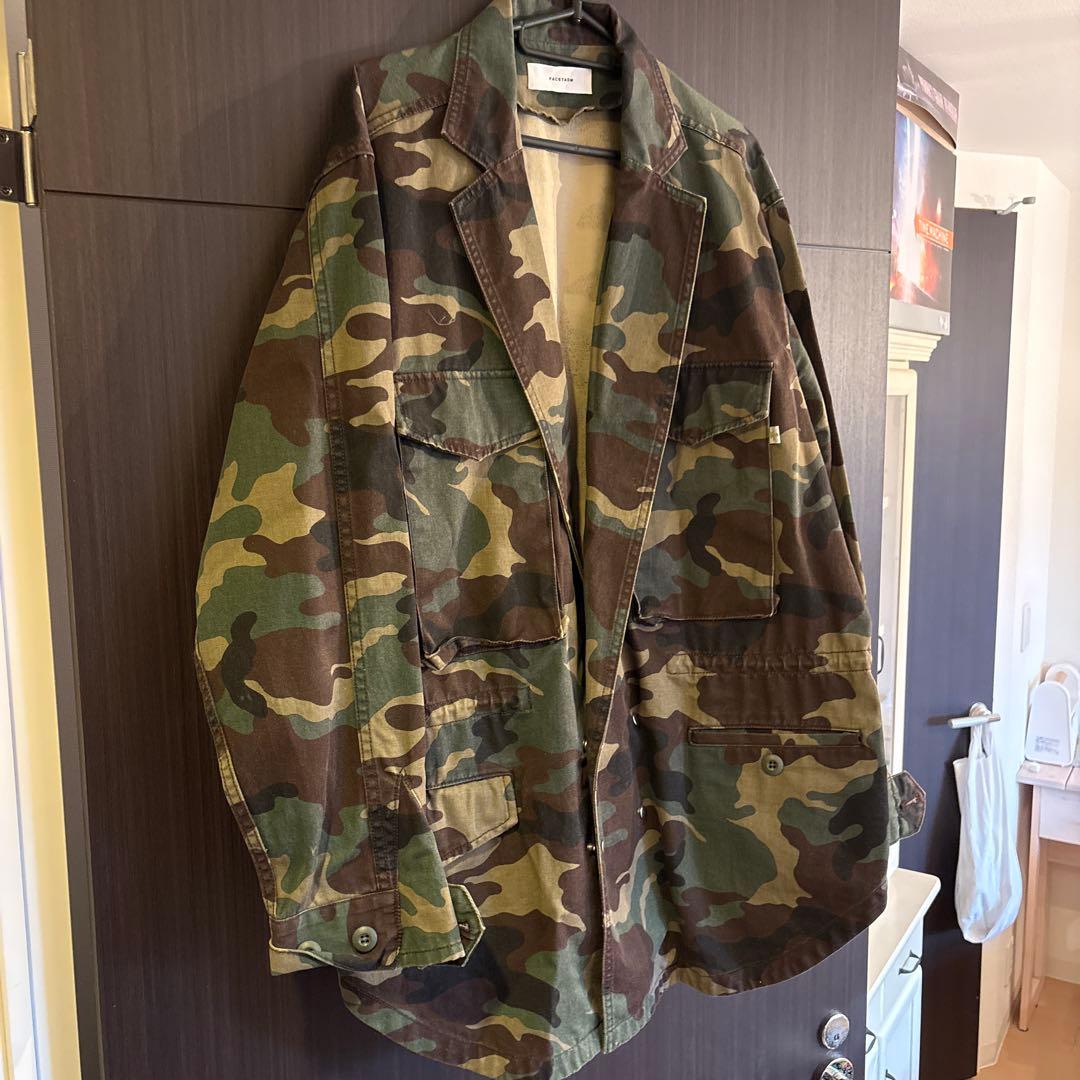 FACETASM カモフラージュ ミリタリージャケット
