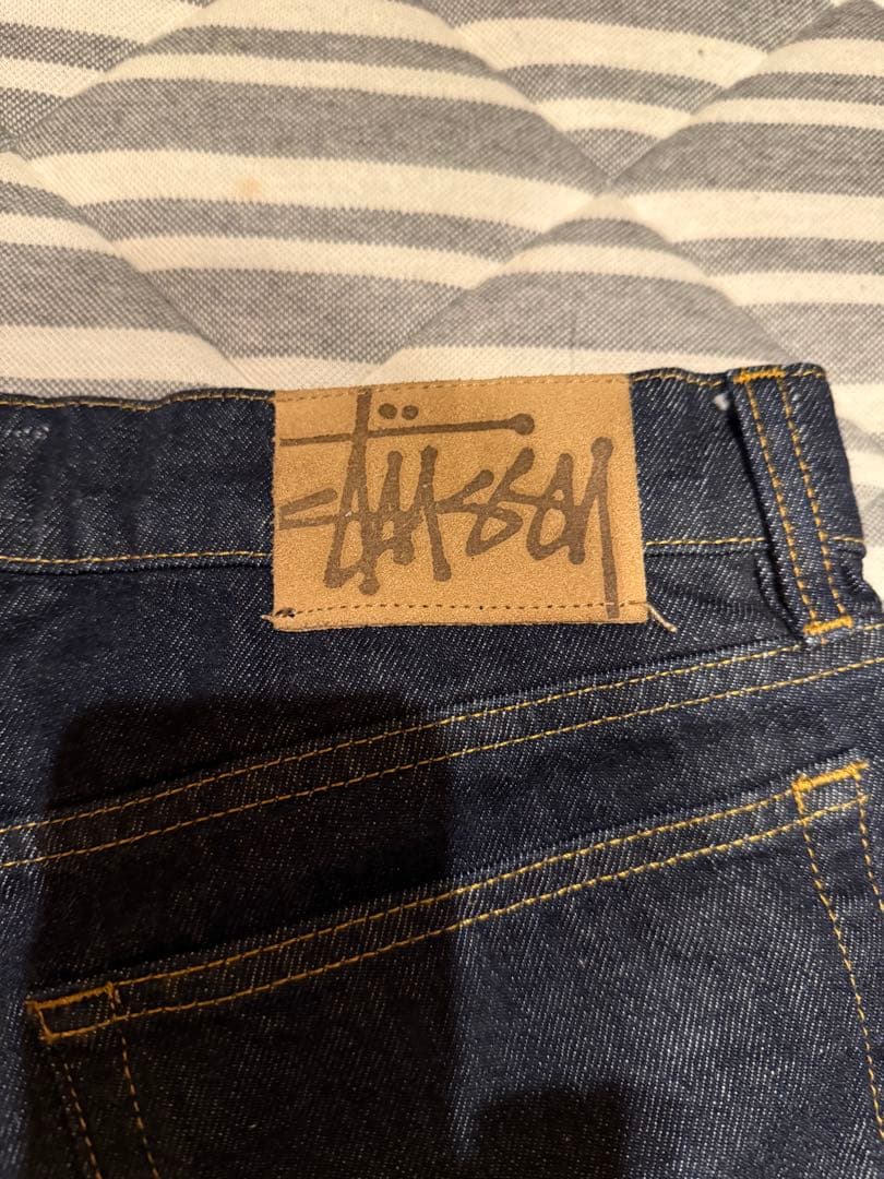 パンツ STUSSY BIG OL JEAN DENIM RINSED INDIGO