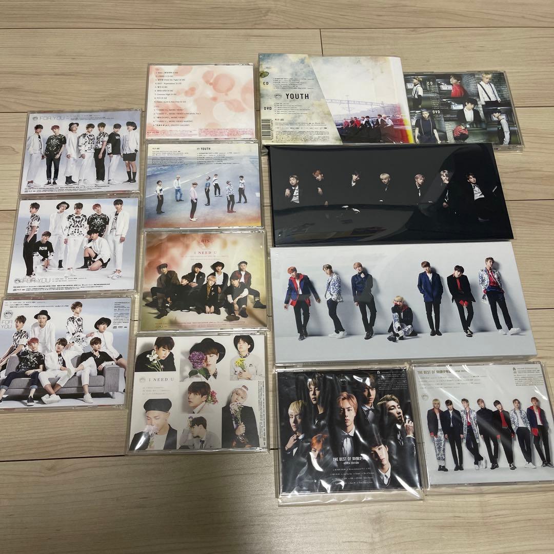 BTS　CD　シングル　アルバム　セット
