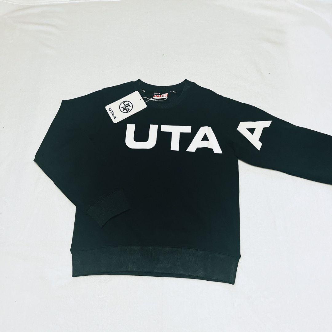 新品　UTAA　ユタ　ゴルフ　トレーナー　ユニセックス　Ｓ　ブラック