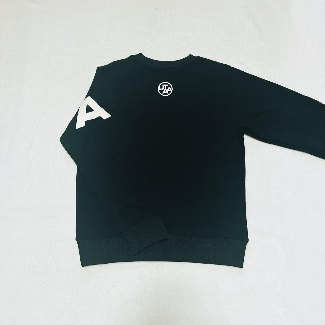 新品　UTAA　ユタ　ゴルフ　トレーナー　ユニセックス　Ｓ　ブラック