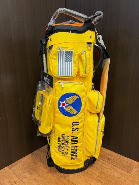 アーミーベース U.S. AIR FORSE スタンドキャディバッグ 新品