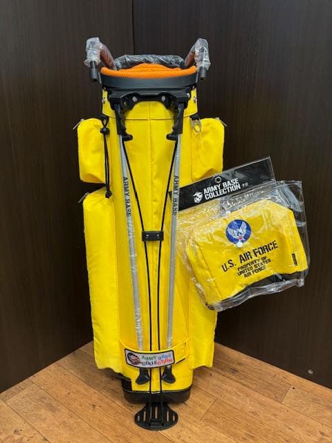 アーミーベース U.S. AIR FORSE スタンドキャディバッグ 新品