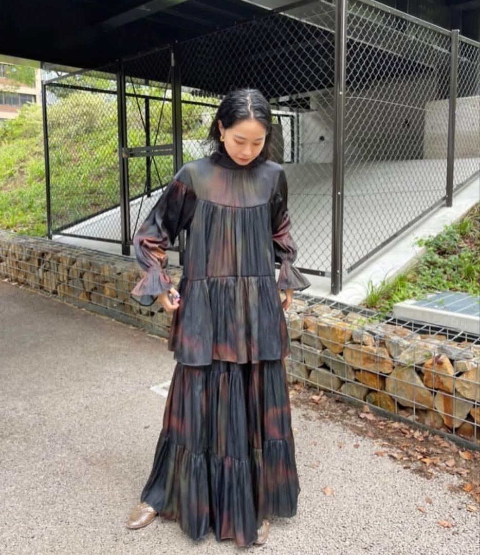 FUMIE TANAKA marble tiered po フミエタナカ