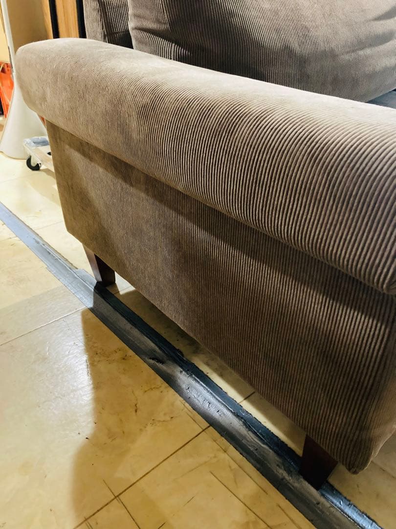 コーデュロイソファー 2人掛け 3人掛け ソファー
