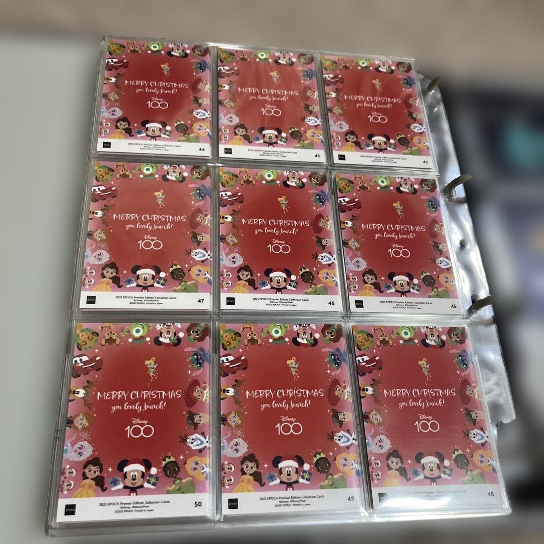 ディズニー100 エポック　Epoch トレーディングカードセット　87枚