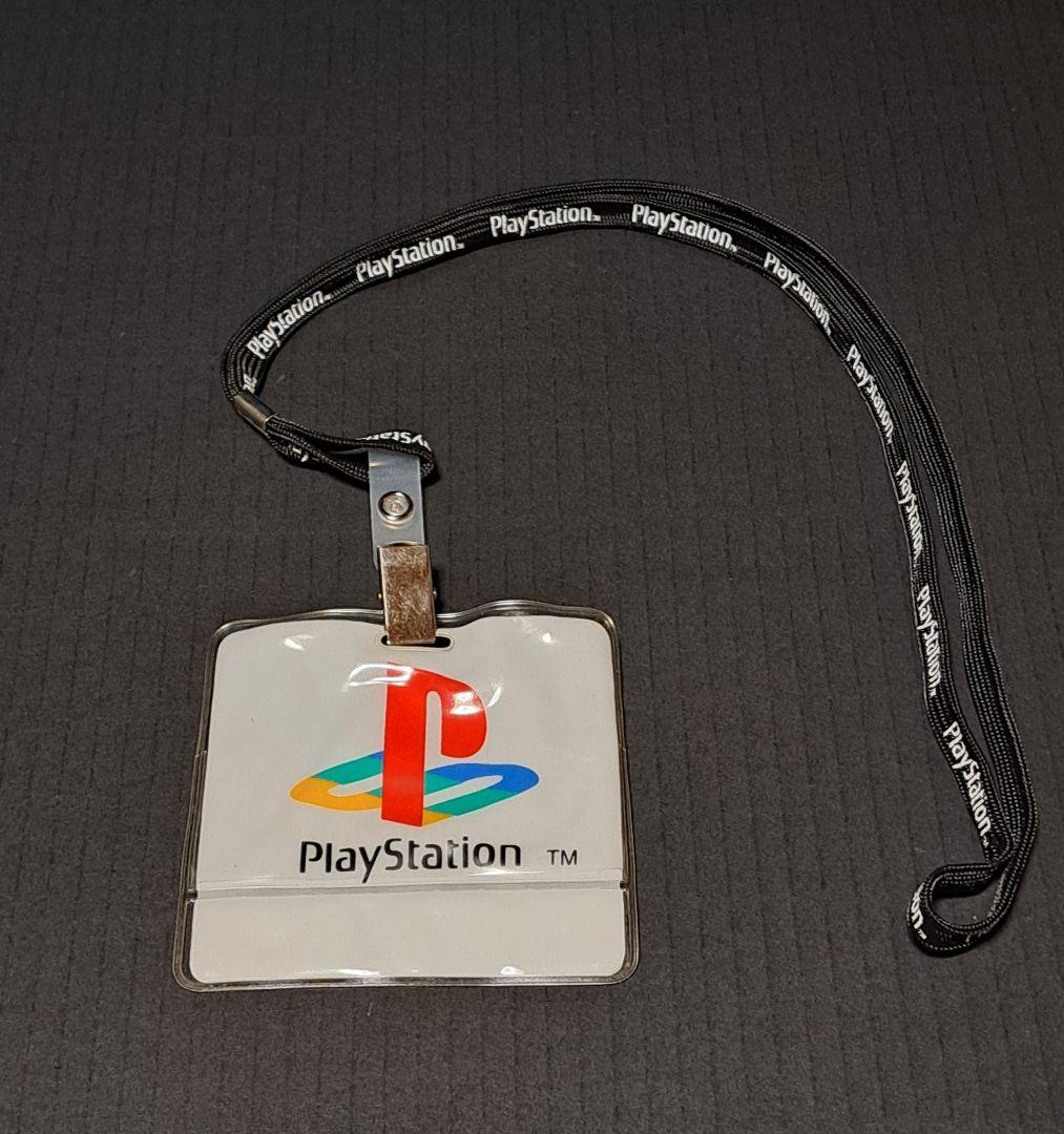 PS プレイステーションクラブ 名札ホルダー　ストラップ 非売品　レア