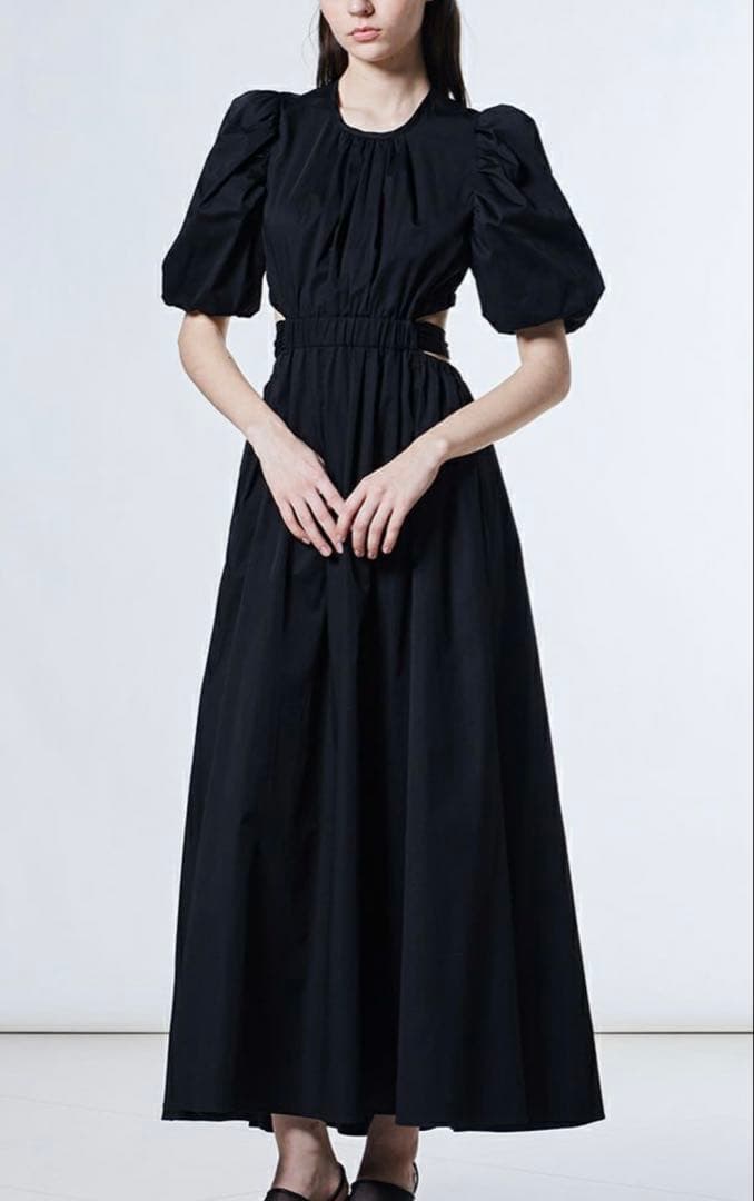 今期新作☆ダブルスタンダードクロージング☆Sov.☆パフスリーブワンピース